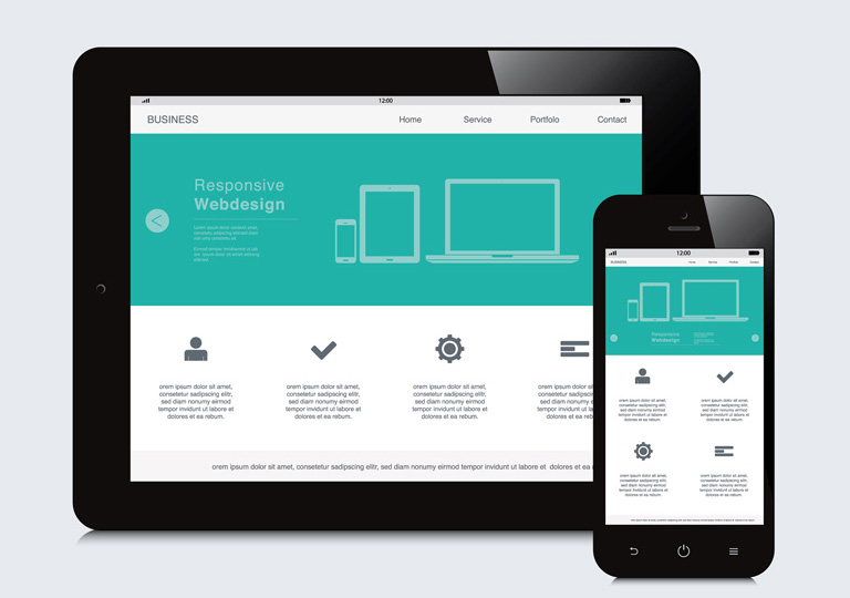 Tablet und Smartphone Device